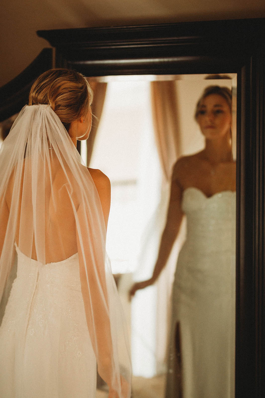 28-Medium height veil
