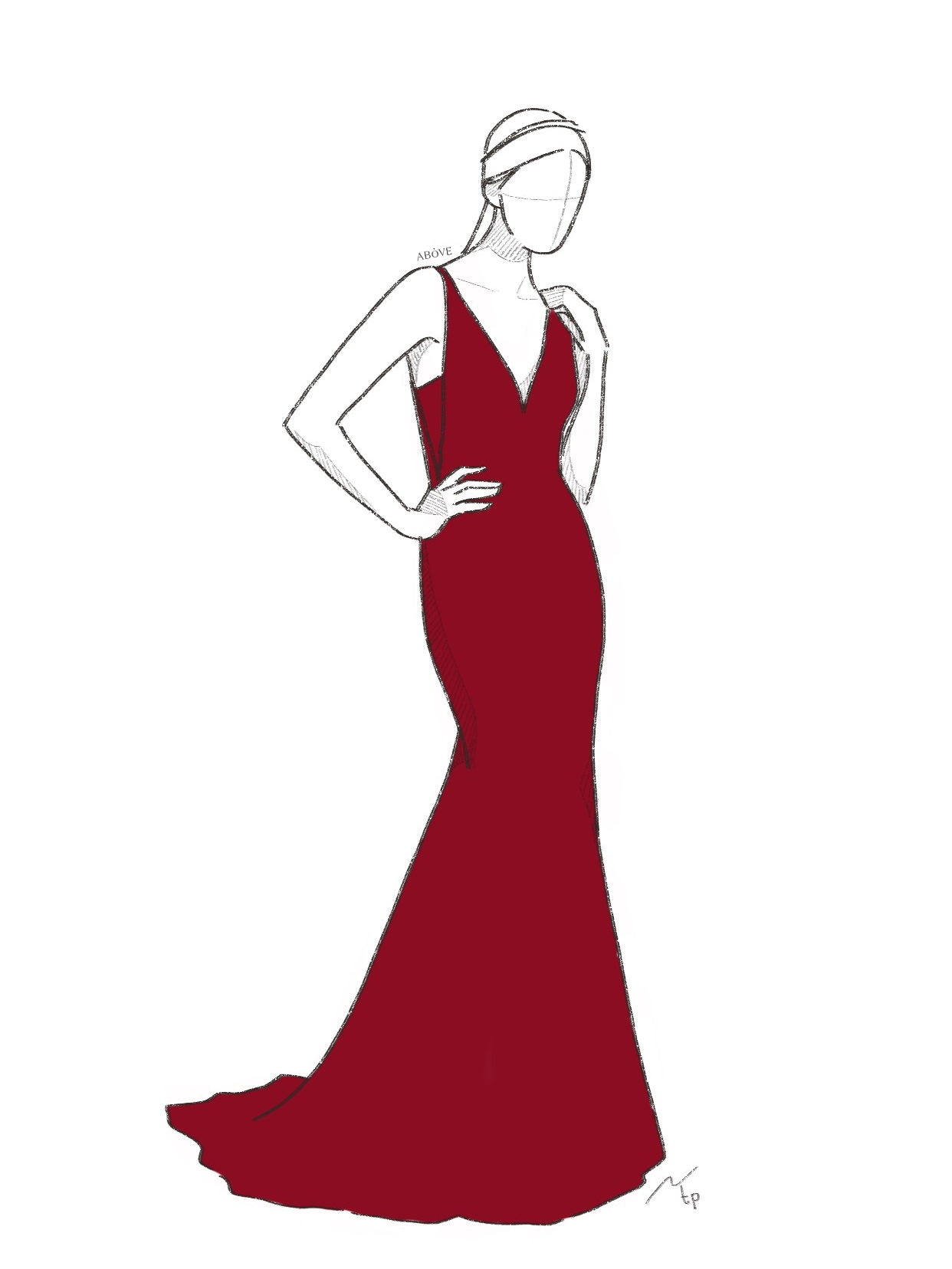 37-14-Trumpet Gown