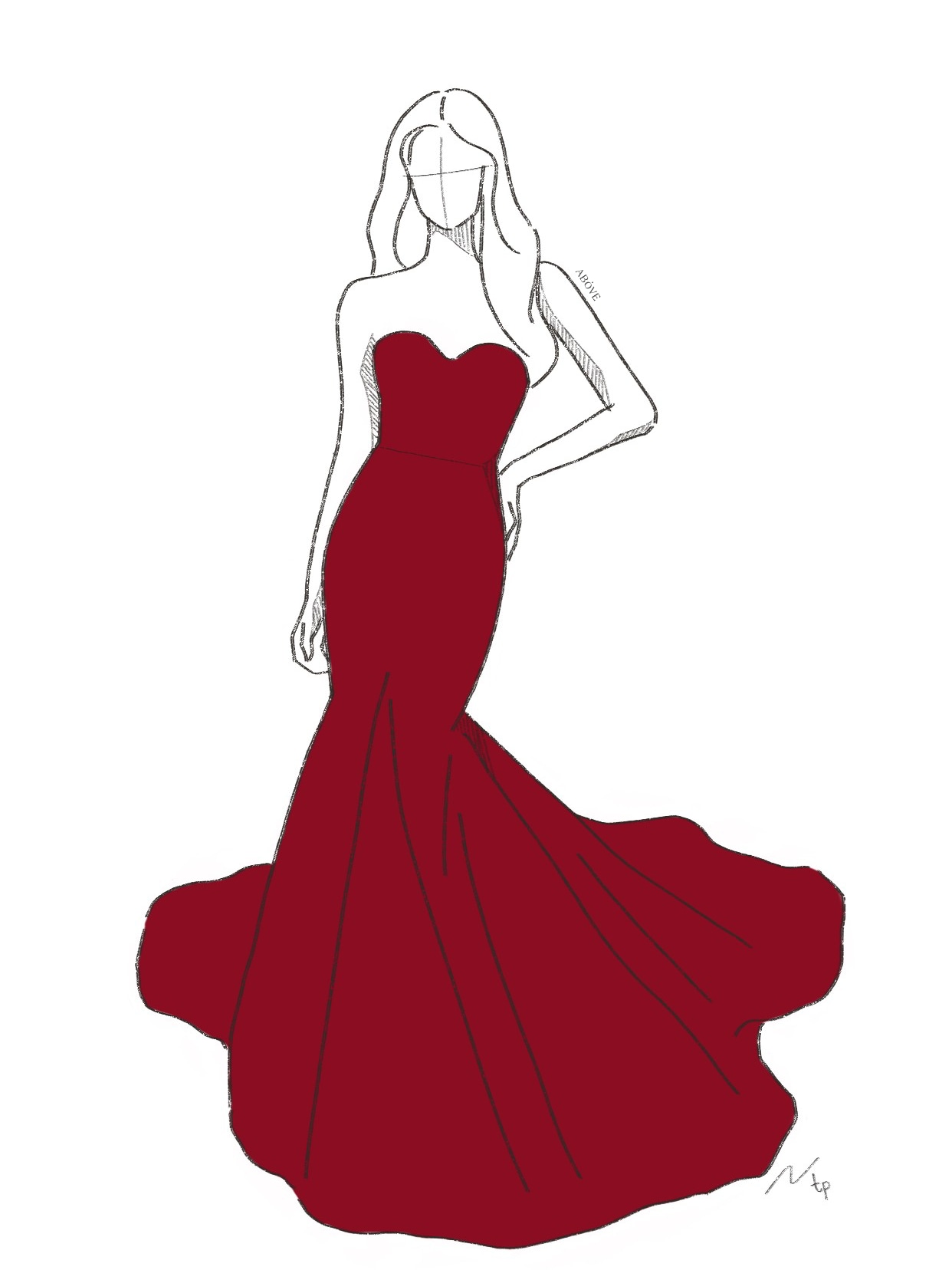 37-15-Mermaid Gown