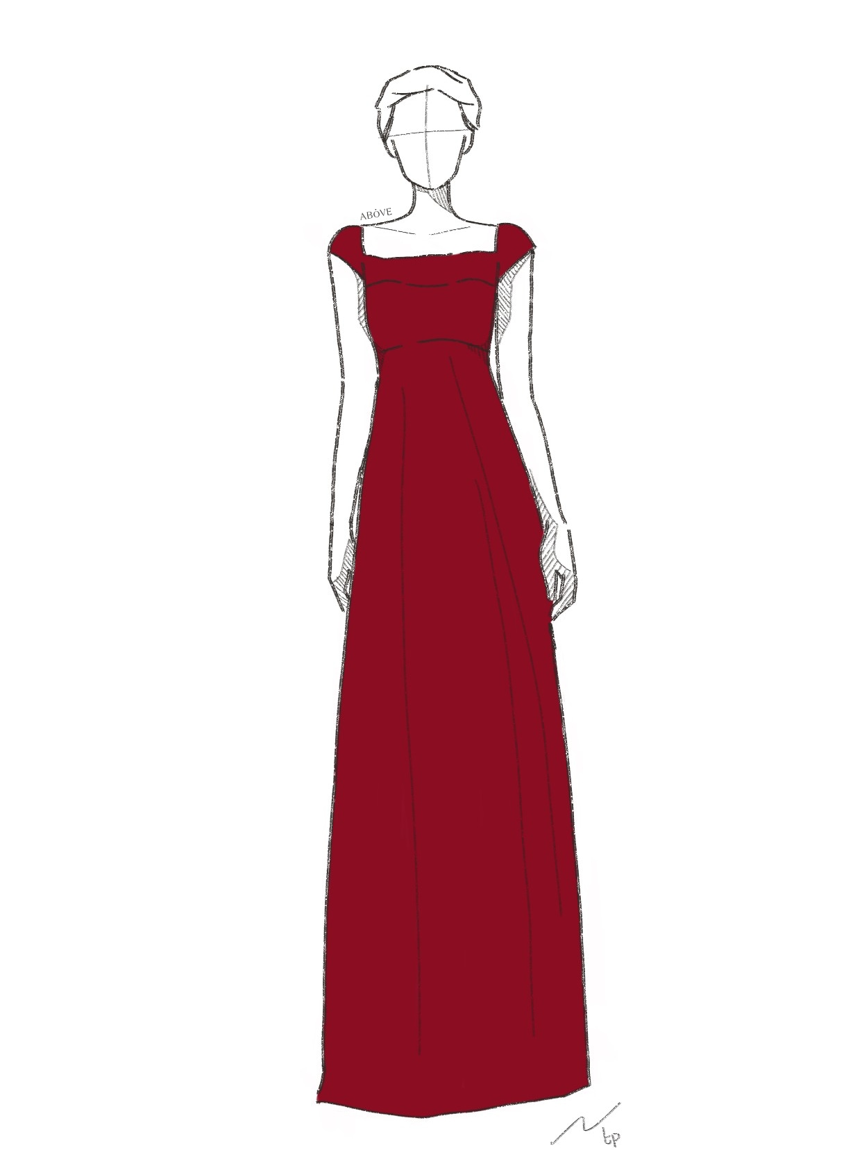 37-17-Empire Gown