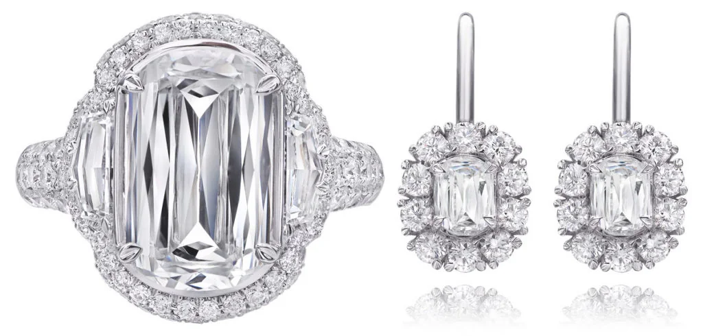 ต่างหูเพชร