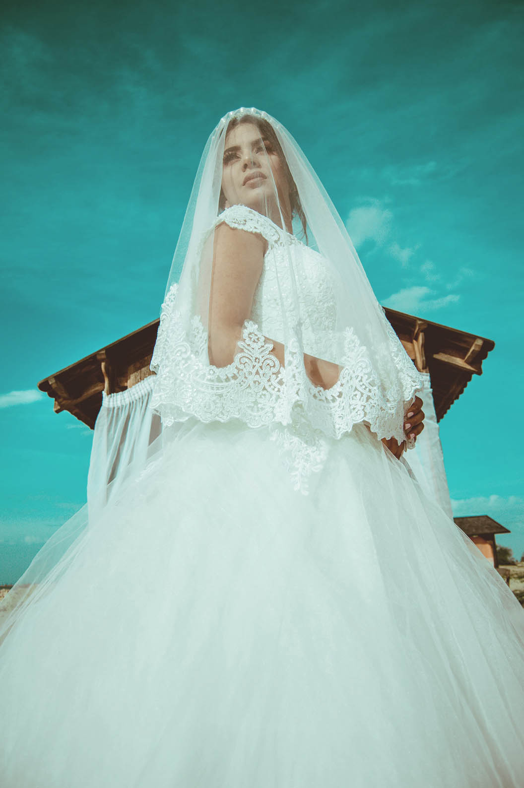 8-Elbow-length veil
