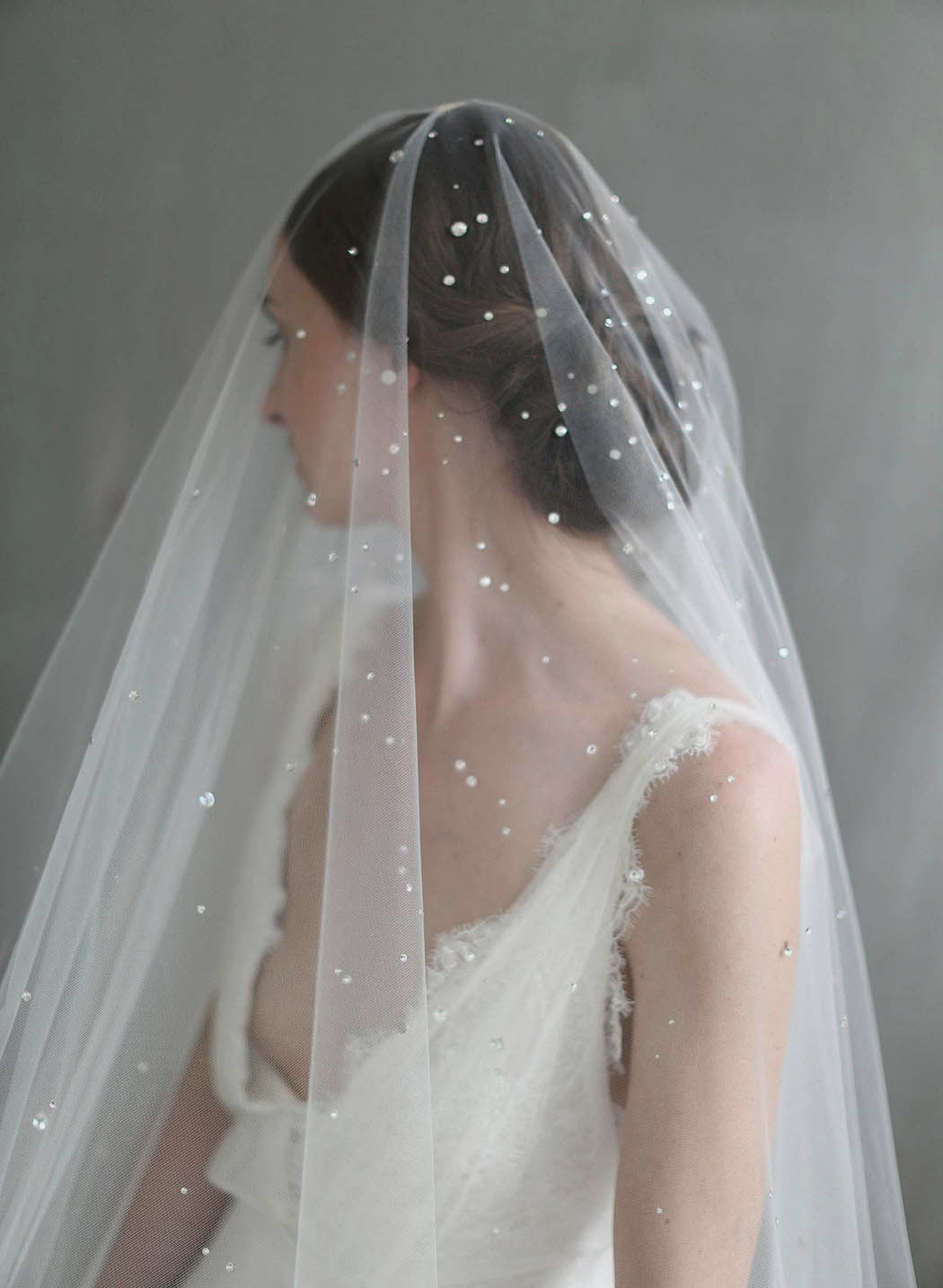Glitter veil