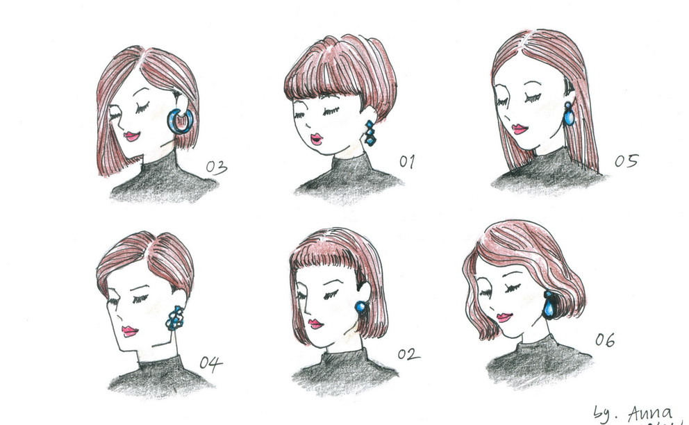 face-earrings