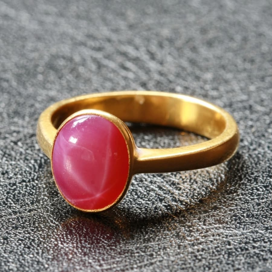 ruby gold ring
